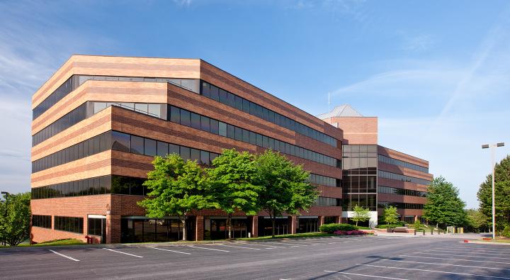 Exterior of office building